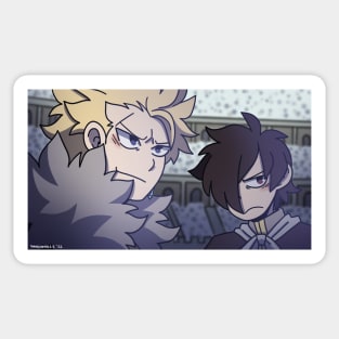 Sting and Rogue Sticker